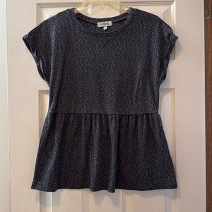 Polagram babydoll knit top Size S